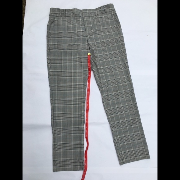 (2 for $30) Mango Women Straight Checked Trousers - Picture 8 of 15